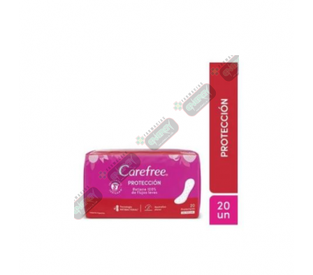 CAREFREE PROTECCION SIN PERFUME x 20 -2271/2875