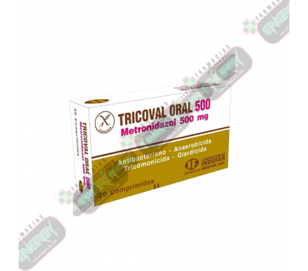 TRICOVAL ORAL 500mg x 20 COMP-4207