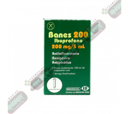 BANES 200mg SUSPENSION x 120ml - 4443