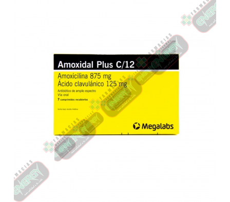 AMOXIDAL PLUS C/12 x 7 Compr. - 1561/2741