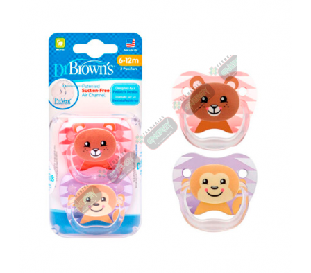 DB CHUPETE DECO +6M*2 R 0897