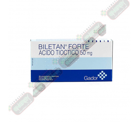 BILETAN FORTE 50mg x 20 Compr - 7950/7350