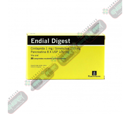 ENDIAL DIGEST 200MG X 20 COMPRIMIDOS - 1363/2459