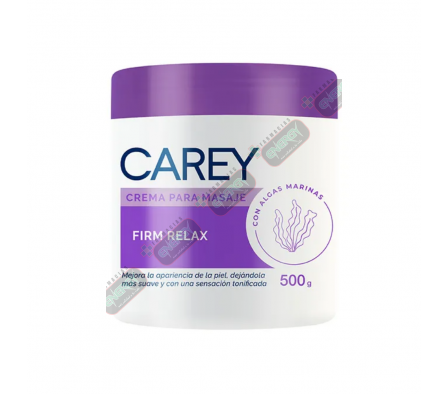 CAREY CREMA P/MASAJE REDUCTORA x 500ml - 4320