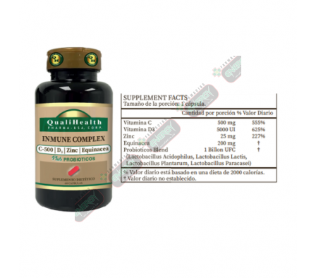 QUALIHEALTH INMUNE CARE X 60 CAPS-2634