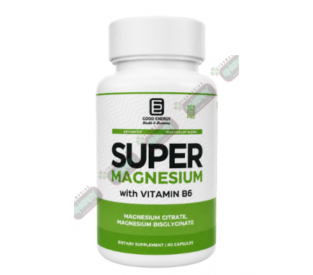GOOD ENERGY SUPER MAGNESIUM WITH VIT B6 X 60 CAPS