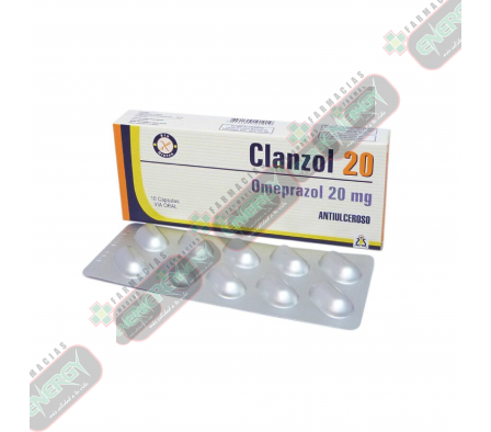 CLANZOL 20mg x 10 CAPSULAS - 1019