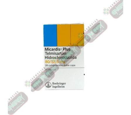MICARDIS PLUS 80/12,5MG X 28 COMP - 6539
