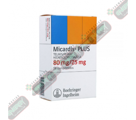 MICARDIS PLUS 80/25MG X 28 COMP .1313