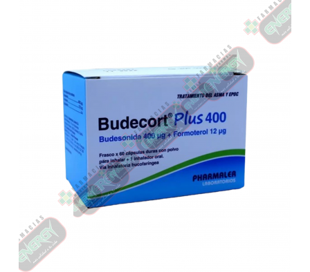 BUDECOR PLUS 400MG X 60 CAPSULAS - 8226