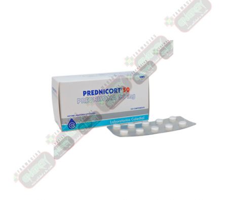 PREDNICORT 50mg TIRA x 10 COMPRIMIDOS - 8389
