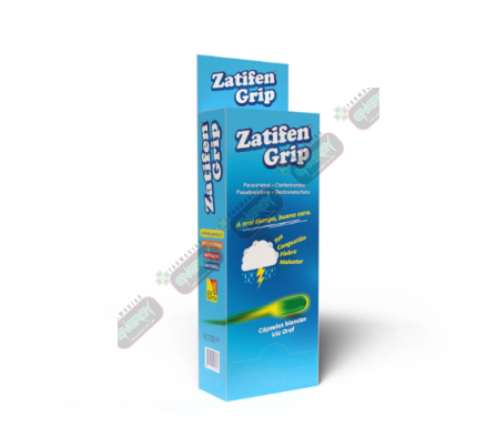 ZATIFEN GRIP BLISTERS X 5 CAPSULAS (25) - 1616 