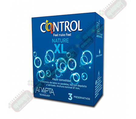 CONTROL ADAPTA XL  x 3 PRESERVATIVOS -4716