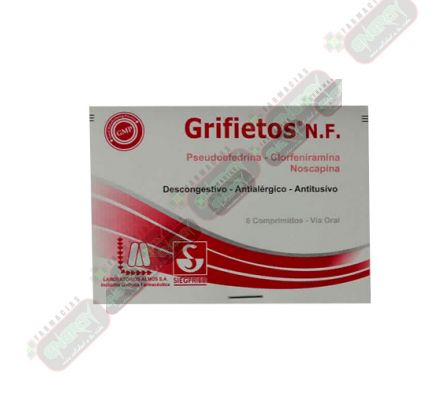 GRIFIETOS x 6 COMPRIMIDOS (25)
