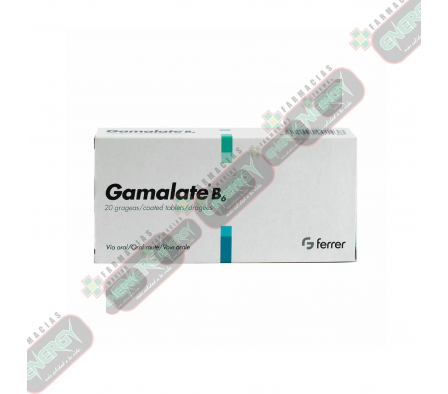 GAMALATE B-6 x 20 GRAGEAS - 1438