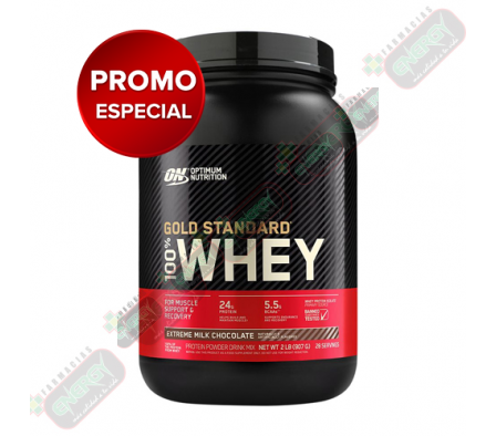 PROMO 100% WHEY GOLD MILK CHOCOL 2LB-2413-OPTIMUM