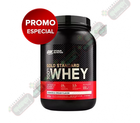 PROMO 100% WHEY GOLD COOKIES CREAM 2LB-2863 OPTIMU