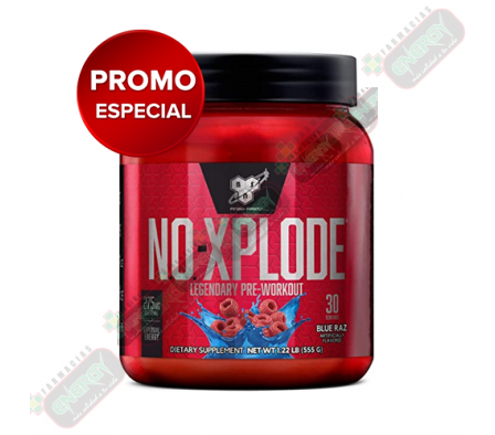 PROMO NO-XPLODE BLUE RAZ 30SERV. 1.22 LB 1552