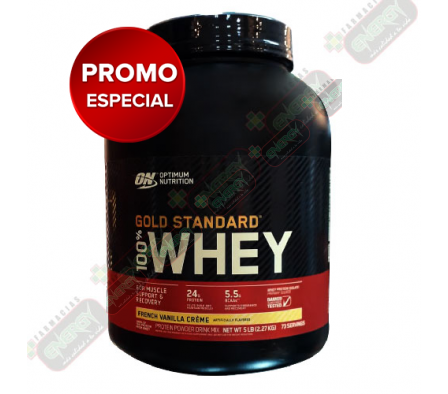 PROMO 100% WHEY GOLD FREN VAN CREME 5L 2412-OPTIMU