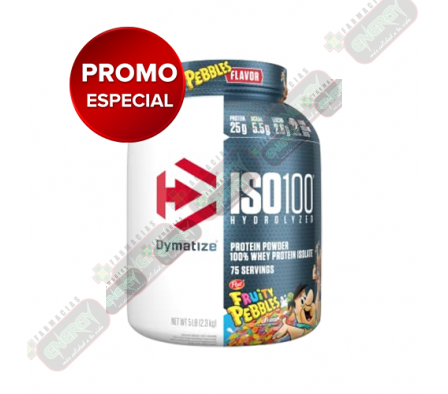 PROMO DYMA ISO 100 WHEY FRUITY PEBBLES 5 LBS -3534