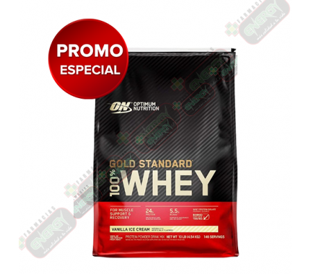 PROMO 100% WHEY PROTEIN VAINILLA 10LB 28744OPT