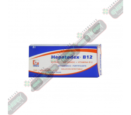 HEPATODEX B12 INYECT.10ml  GUAYAKI