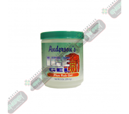 ANDERSON'S ICE GEL PLUS RUB GEL  9oz-132524