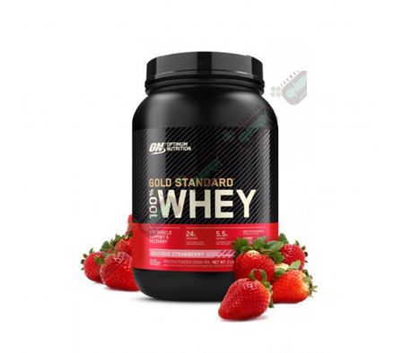 100% WHEY PROTEIN STRAWB. 907g-2348.2864 OPTI