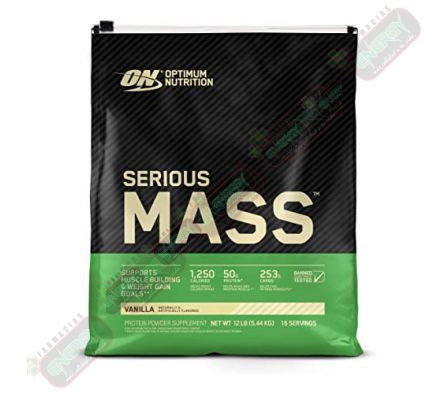SERIOUS MASS VAINILLA 12 LBS - 2382