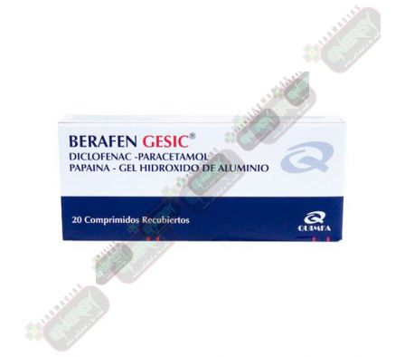 BERAFEN GESIC x 20 COMP.NOVOPHAR