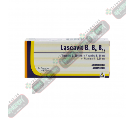 LASCAVIT B1 B6 B12 x 24 CAPS-1982