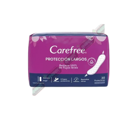 CAREFREE PROTE LARGOS C/P X 20 UND - 2318/2790