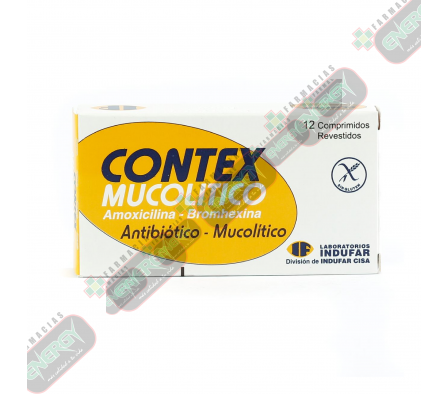 CONTEX MUCOLITICO x 12 COMP. - 1473