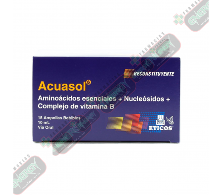 ACUASOL * 15 AMPOLLAS BEBIBLES - 3245