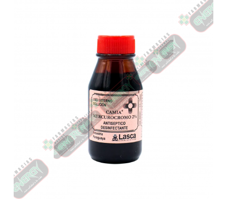 MERCURO CROMO 2% VIDRIO 30CC