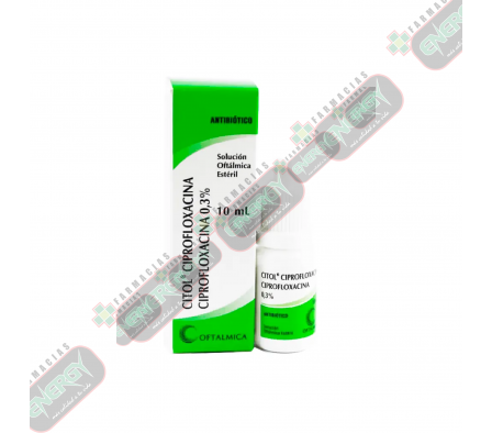 CITOL CIPROFLOXACINA GOTAS X  10ml - 0206