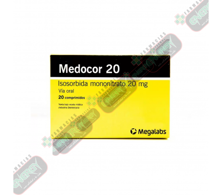 MEDOCOR 20mg x 20 COMPRIMIDOS- 8452