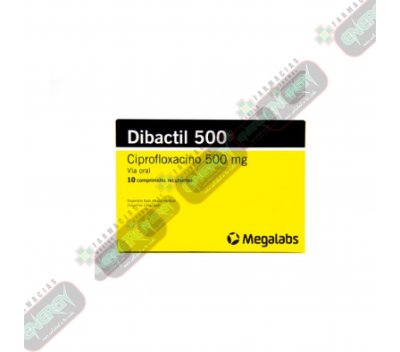 DIBACTIL 500mg * 10 COMPRIMIDOS - 00961
