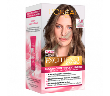 LOREAL EXCEL 7.11 RUBIO CENIZA PROFUNDO - 1794