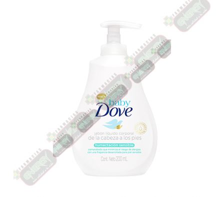 DOVE BABY JAB LIQ H SENS. X  200ML. - 5967