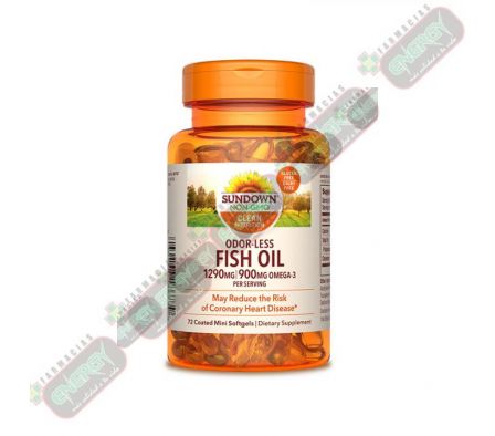 OMEGA-3 FISH OIL 1290 X60/72 SOFT-18673/65339 SUND