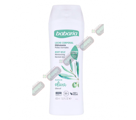 BABARIA BODY MILK  HIDRAT ACEIT OLI X 400ML - 7357