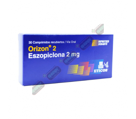 ORIZON 2MG CAJA  X 30 COMPRIMIDOS - 3221