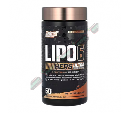 LIPO 6 BLACK HERS X 60 CAPS -721 NUTREX