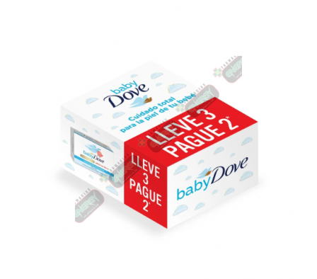 DOVE BABY PACK JAB HIDRAT ENRIQ.3 X 75GR. - 1289