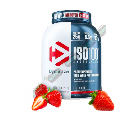 DYMA ISO 100 CARB WHEY STRAWB 5LB - 3170