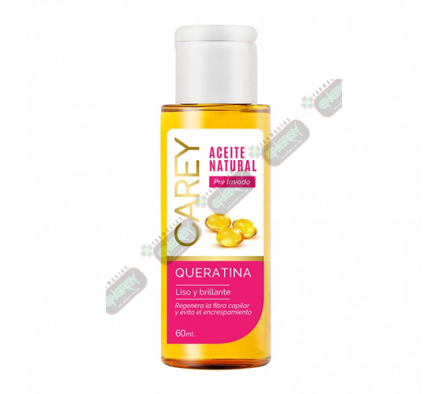 CAREY ACEITE NATURAL DE QUERATINA 60ML- 4199