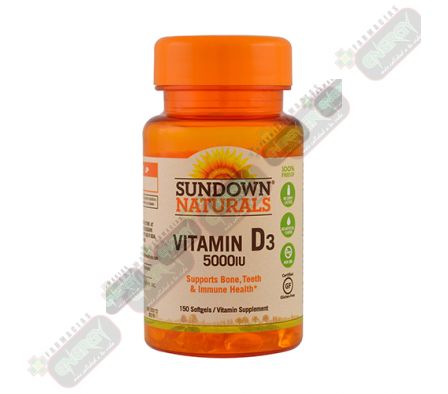 D-3 5000IU X 150SOF-291730 SUNDOWN