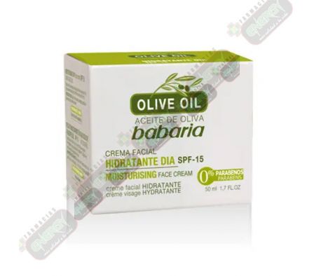 BABARIA CREMA HIDRATANTE FACIAL OLIVA 50ML-7319