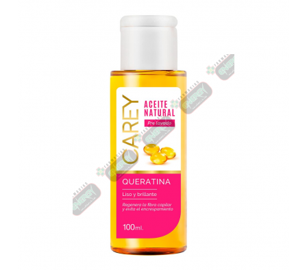 CAREY ACEITE NATURAL CON QUERATINA 100ML-4182